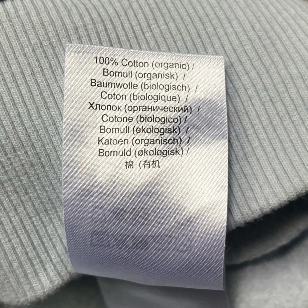 GANNI Light Blue Yellow Flower Long Puff Sleeves Backless Tie Sweatshirt Size M - Image 7