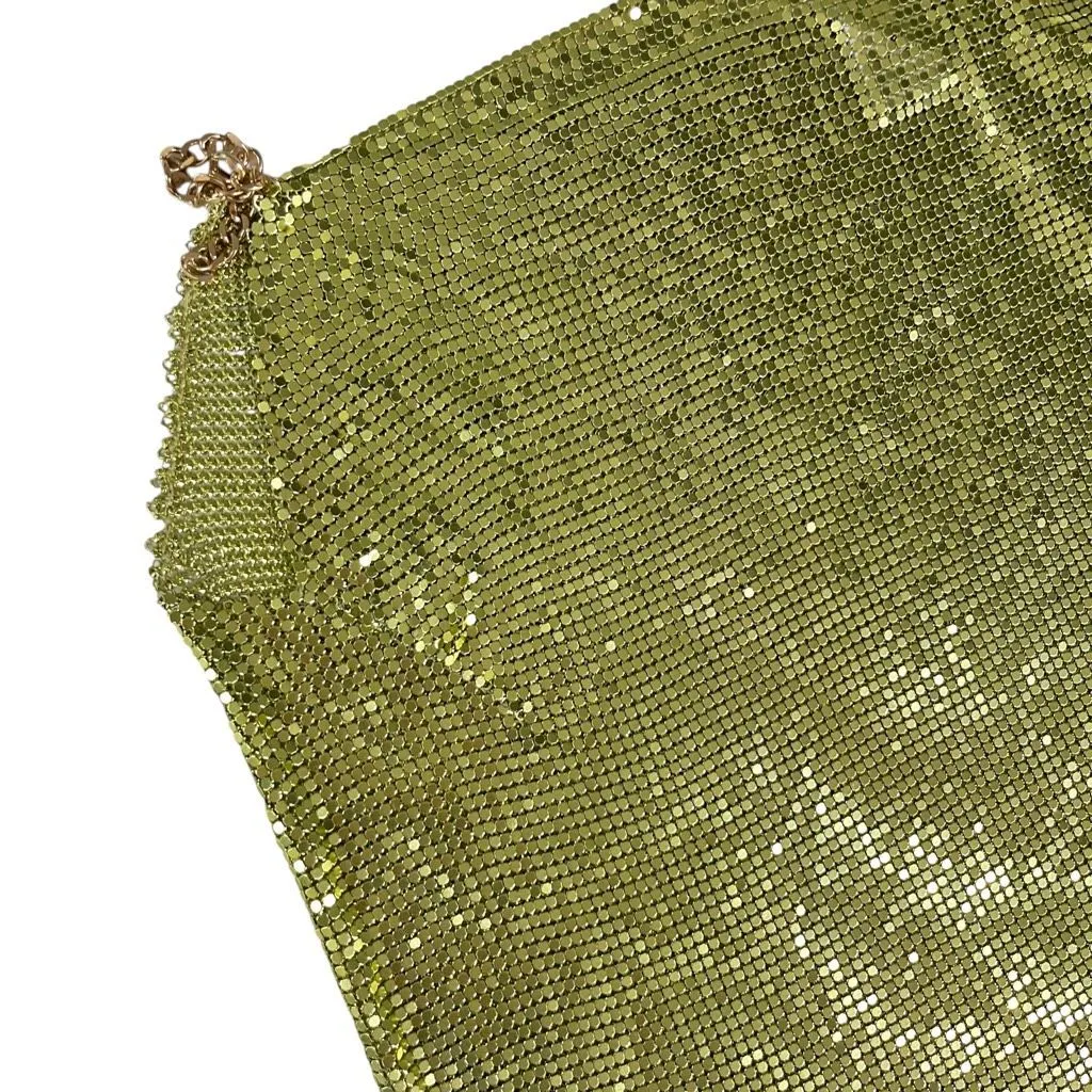 Repaired - Lovers and Friends Silverlake Mini Skirt‎ in Pear Green - Image 11