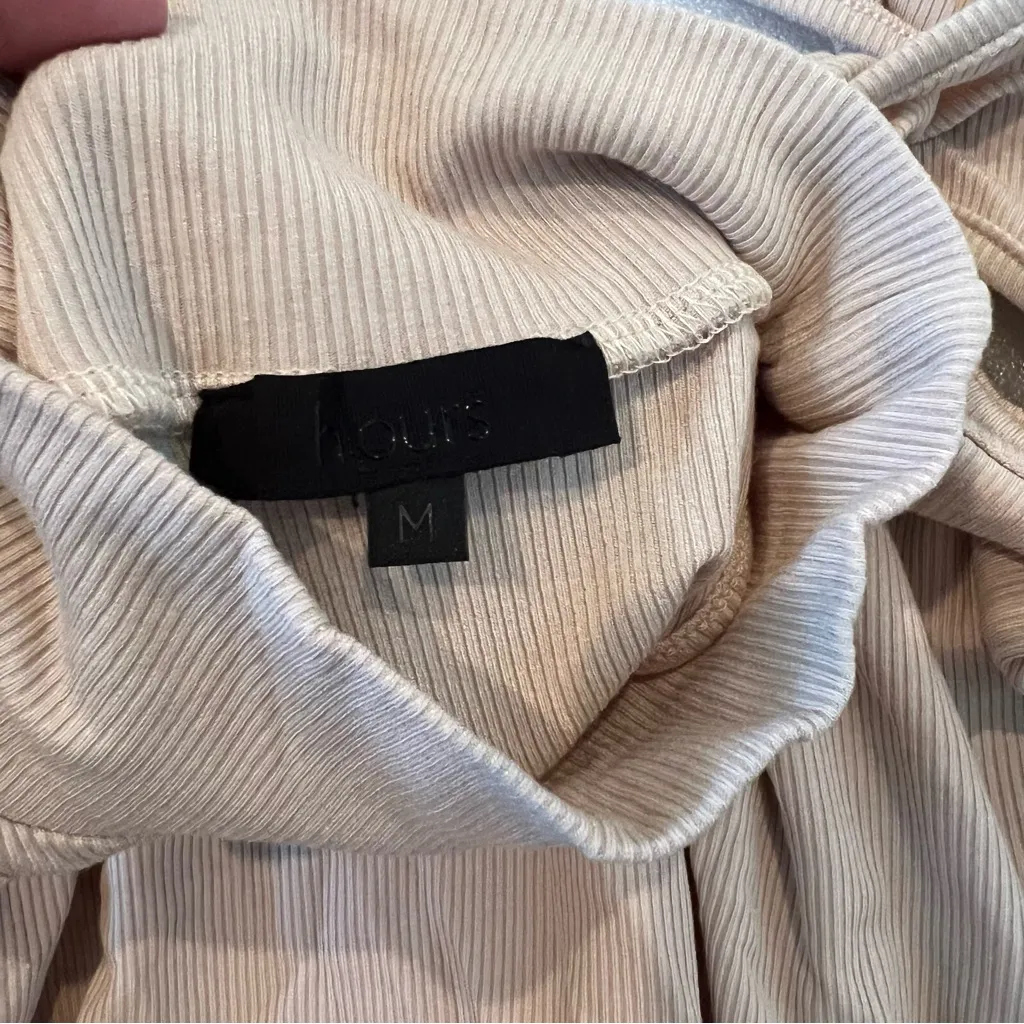 H:ours Mock Turtleneck Long Sleeve Mini Dress - Image 4