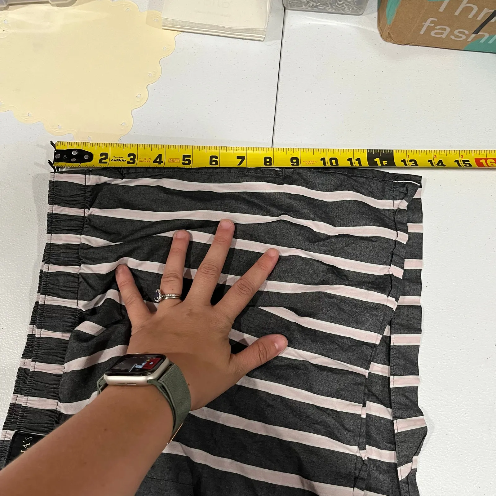 Victoria’s Secret Gray Stripe Boxer Sleep Shorts Shorties Womens Size XXL - Image 7