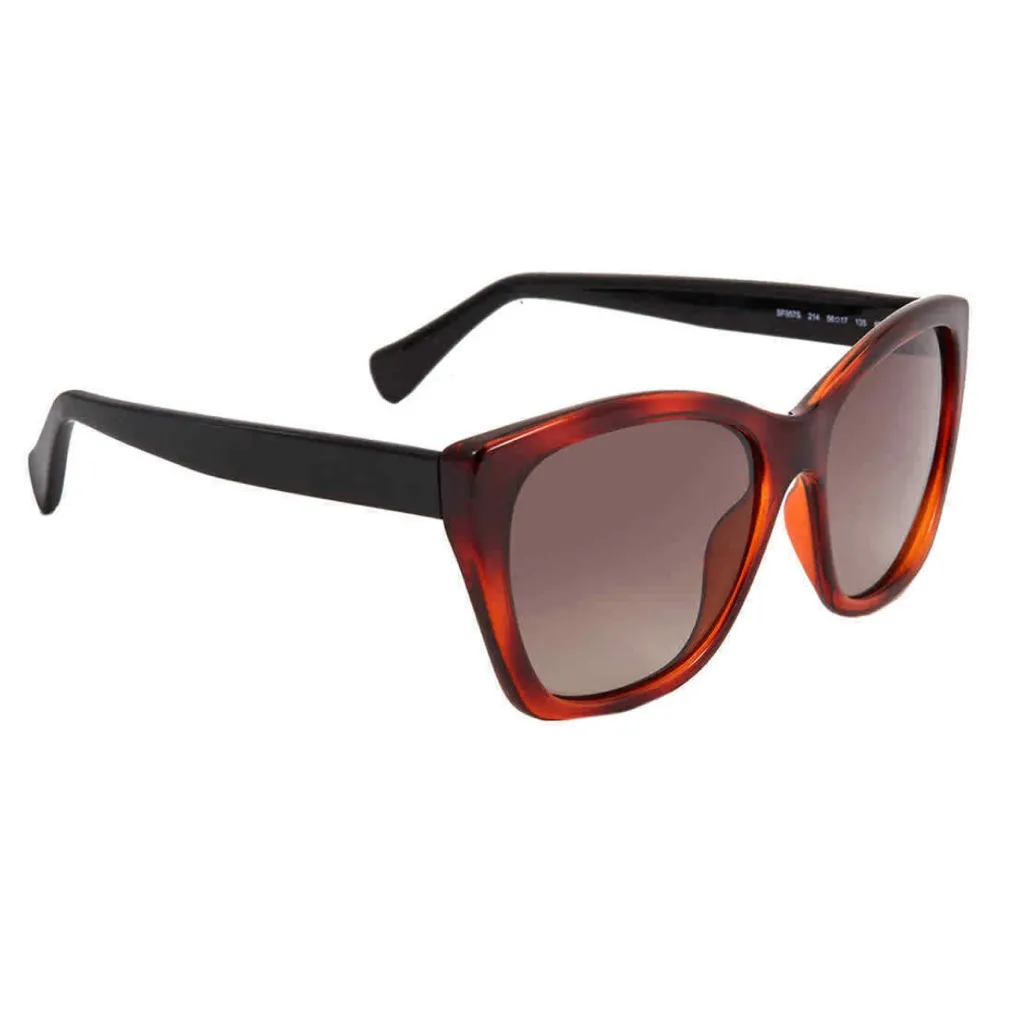 SALVATORE FERRAGAMO brown cat eye sunglasses π¦ - Image 3