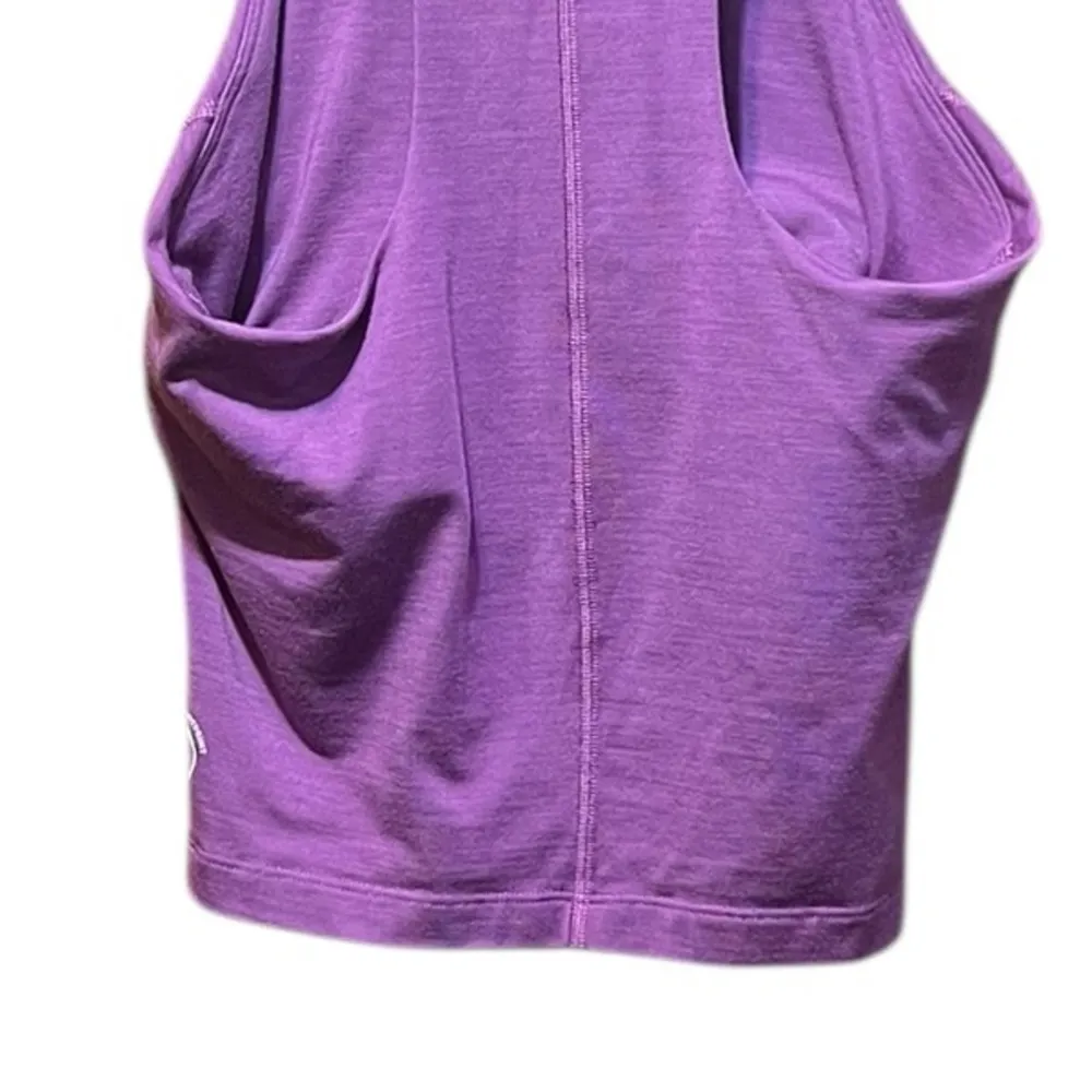 Allbirds Merino Wool Blend Natural Run Form Tank Top Lux Purple Size XS - Image 12