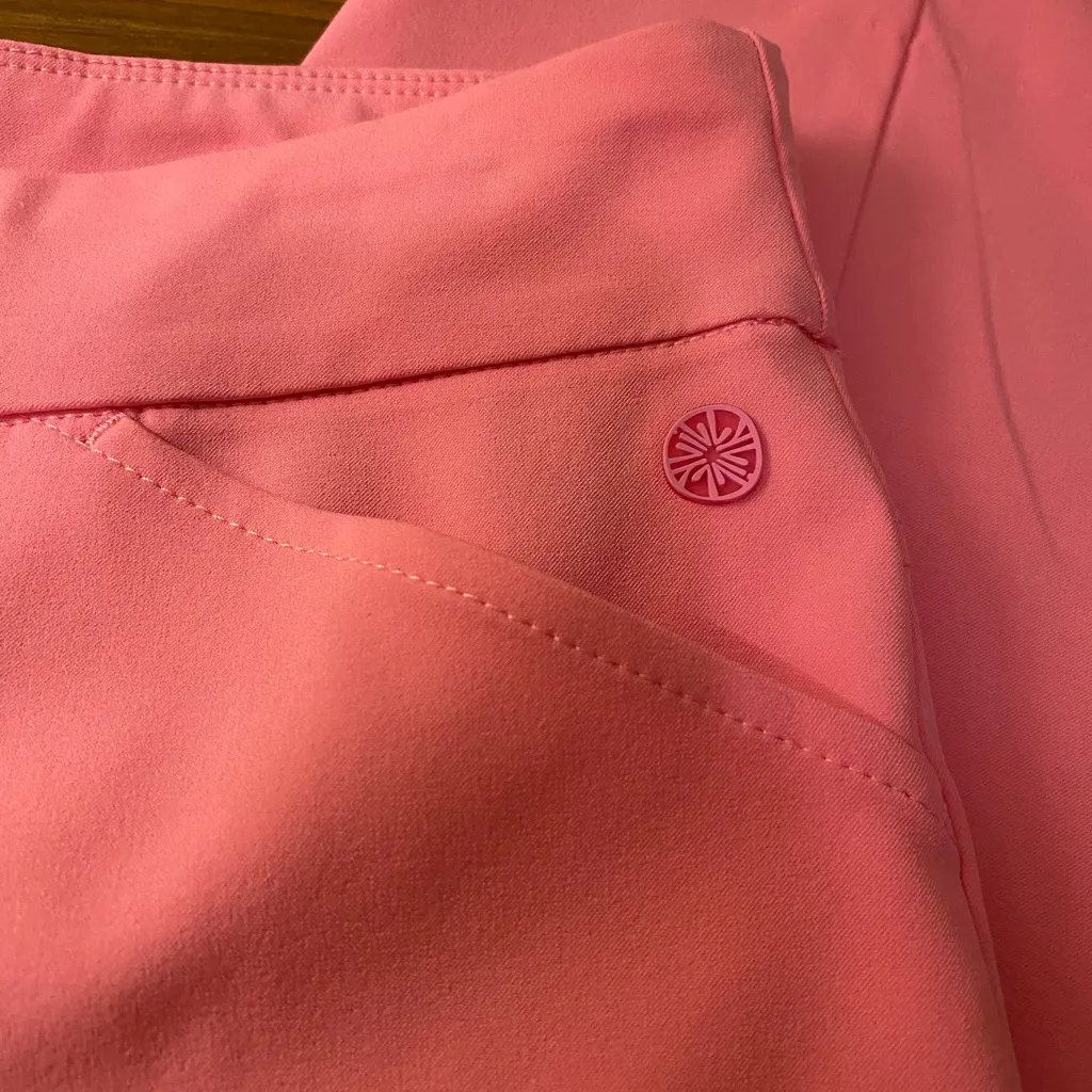 Lily Pulitzer Women’s Luxletics Pink Ankle Pant Sz14 - Image 3