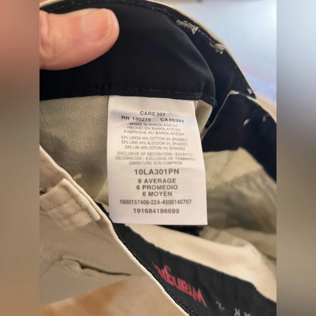 Wrangler Cream High Waist Shorts Classic Design cargo activewear rugged outdoor - Image 12