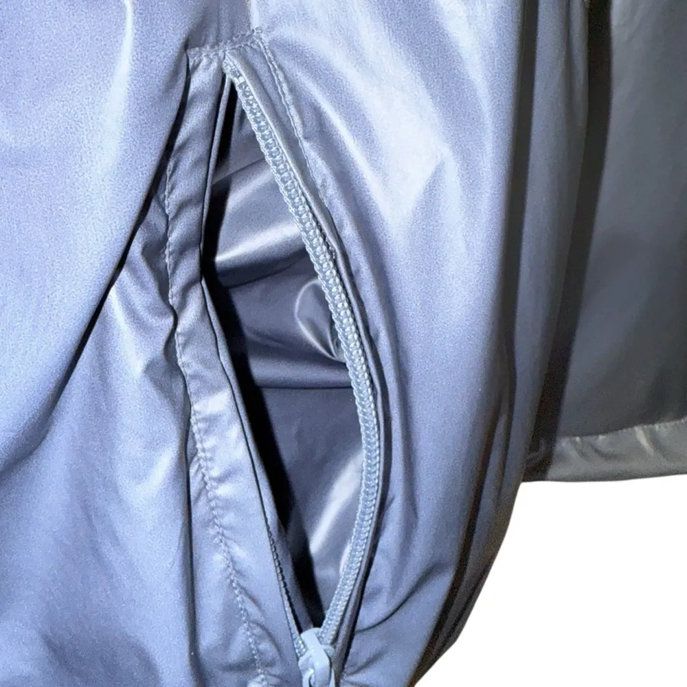 MOTHER The Sport Breaker Jacket Final Lap Wash Full Zip Lightweight Size Small Blue - Image 9