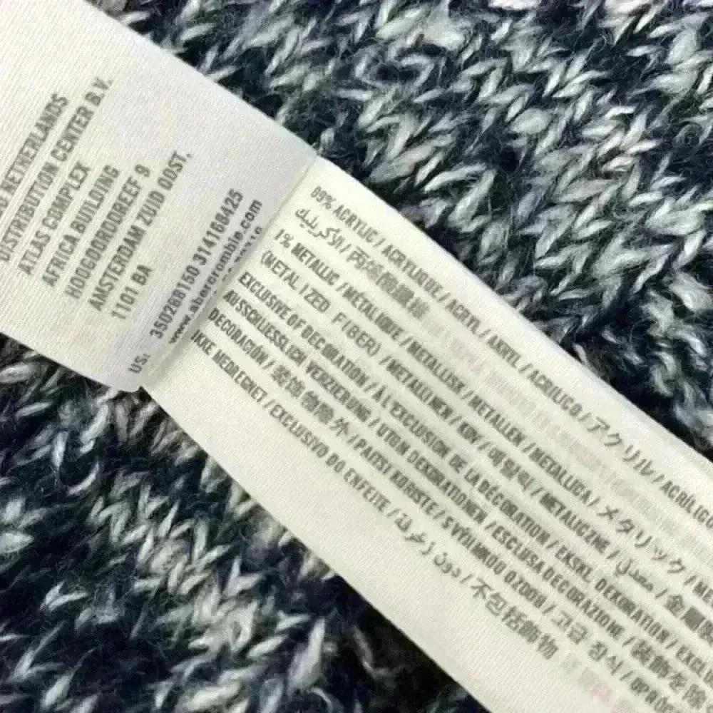 Hollister Co Blue Knit Sweater Size M - Image 3