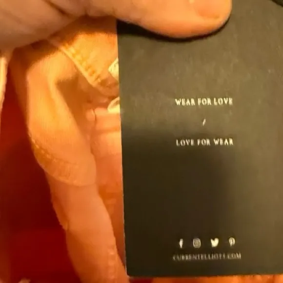 Current‎ Elliott The Slider Zip Stiletto Jeans nwt - Image 8