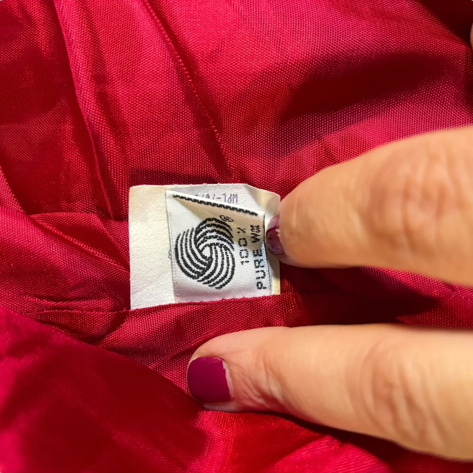 Hunt Club Merino Wool Blazer Classic Business Career Jacket‎ Red Size 10** - Image 6