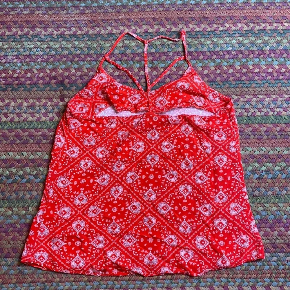 BANDANA PRINT WESTERN TANK TOP - Image 2