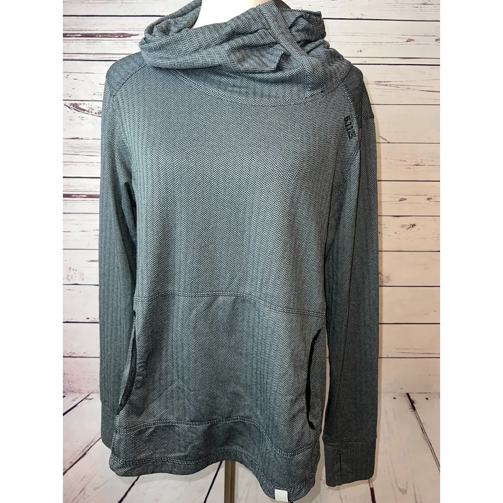 5.11 Tactical Cowl Neck Shirt Size Large Aphrodite Sweatshirt Long Sleeve Womens - Image 9