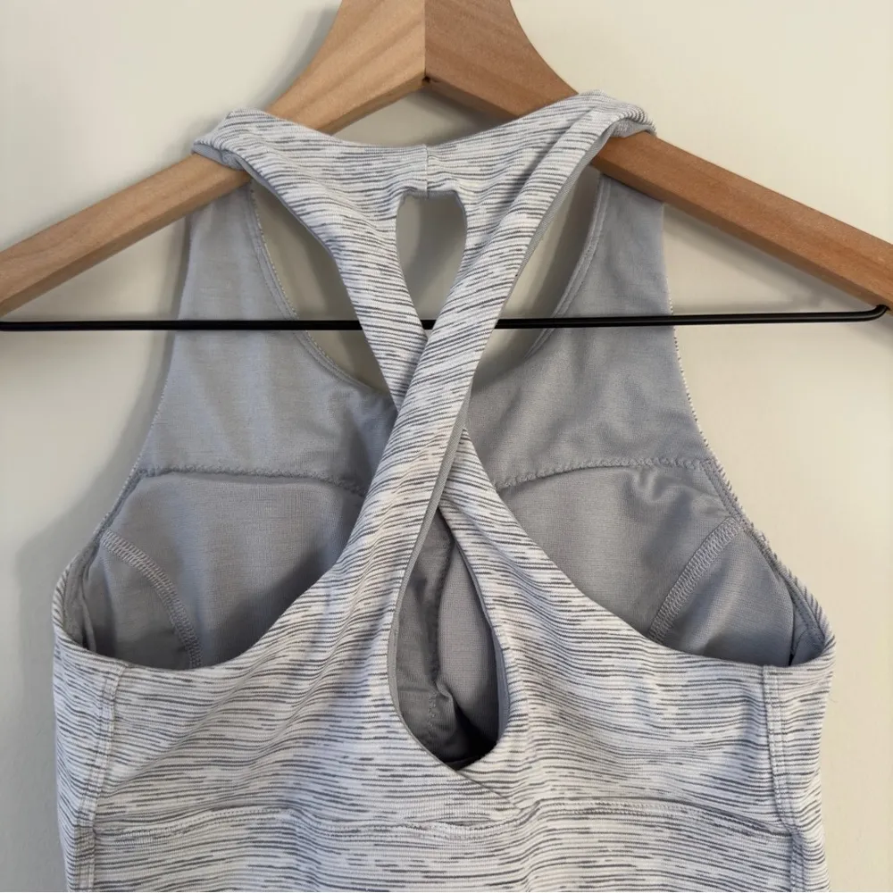 Lululemon Sweat Reps 2 In 1 Tank in Wee Are From Space Nimbus Battleship padding - Image 5