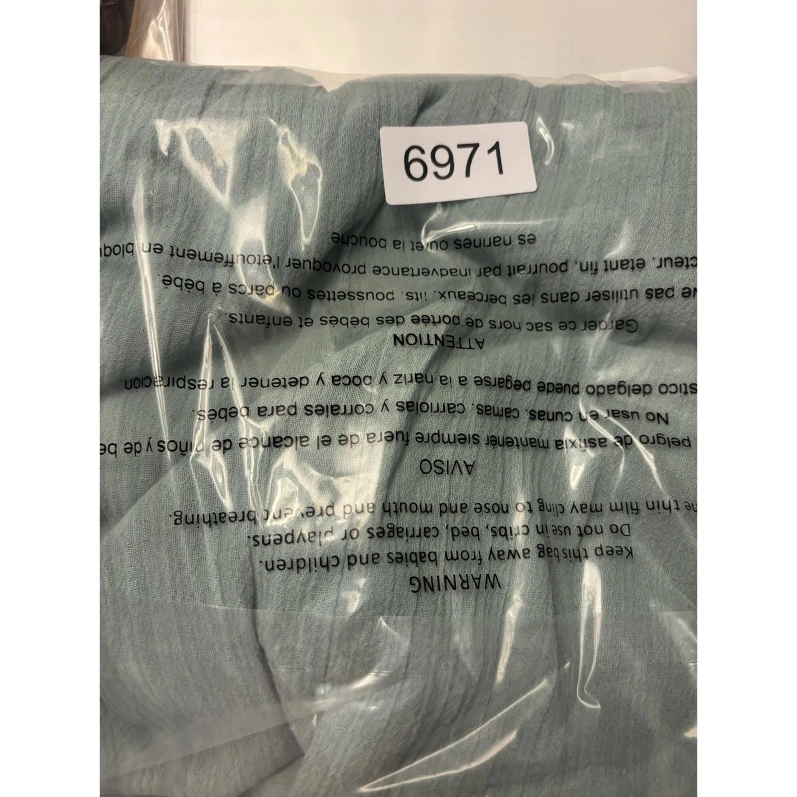 Free People Lust Over Pant Women's XS Yarn Dye Sun Drenched Crinkle Teal Boho - Image 9