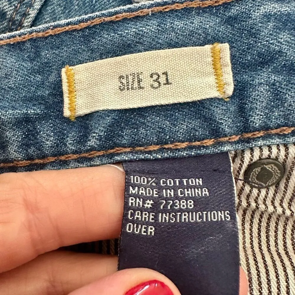 Madewell jean cuff raw hem shorts 31 - Image 6