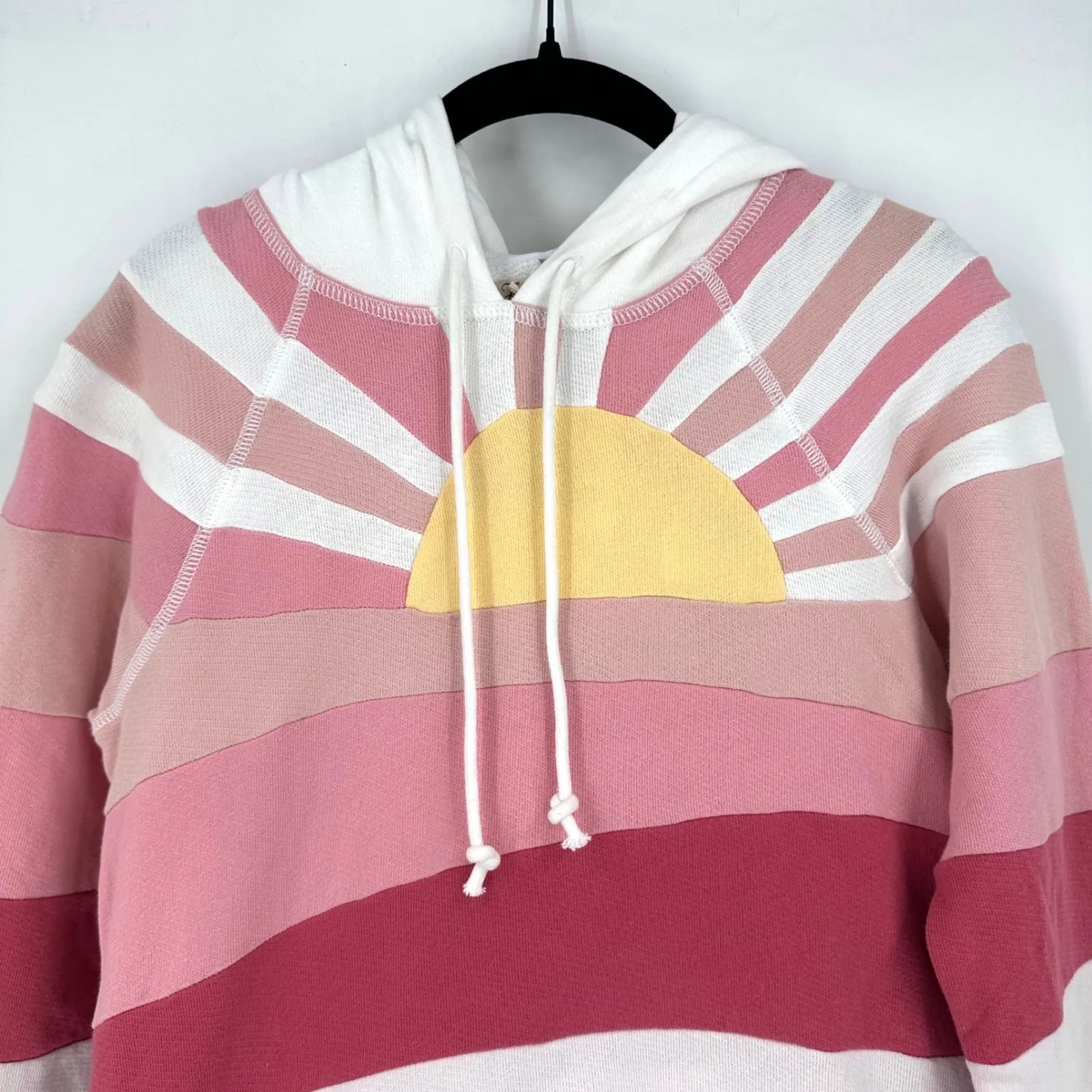 NWT FAHERTY Soleil Hoodie Seeatshirt in Sahara Sun Sundaze Size XS - Image 3