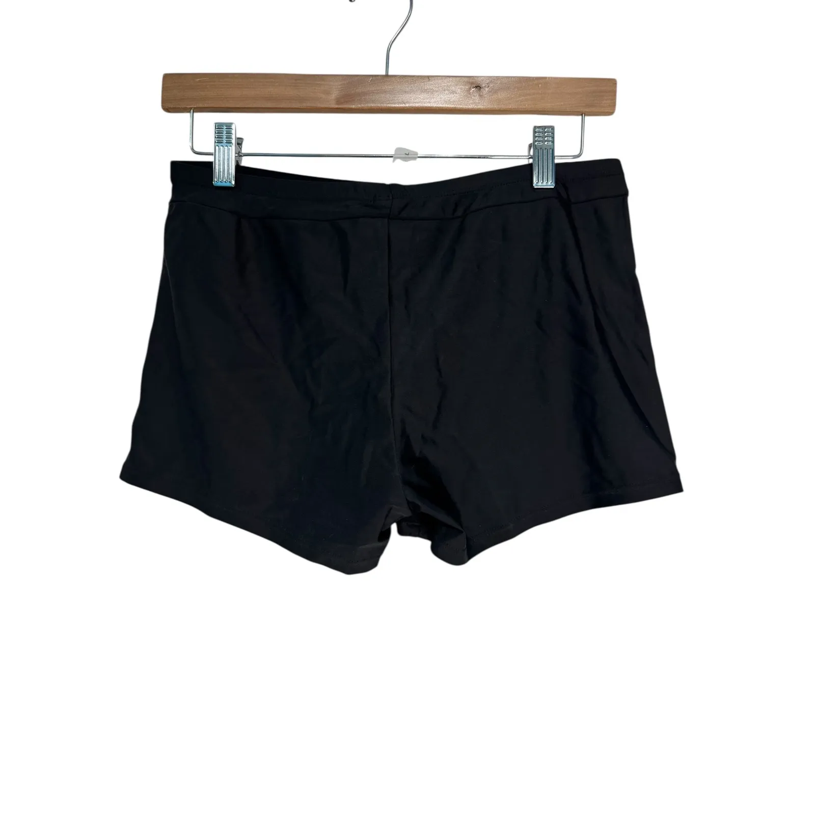 YONIQUE Black Tribal Print Tankini Swimsuit Shorts Set Women's Size L Size L - Image 12