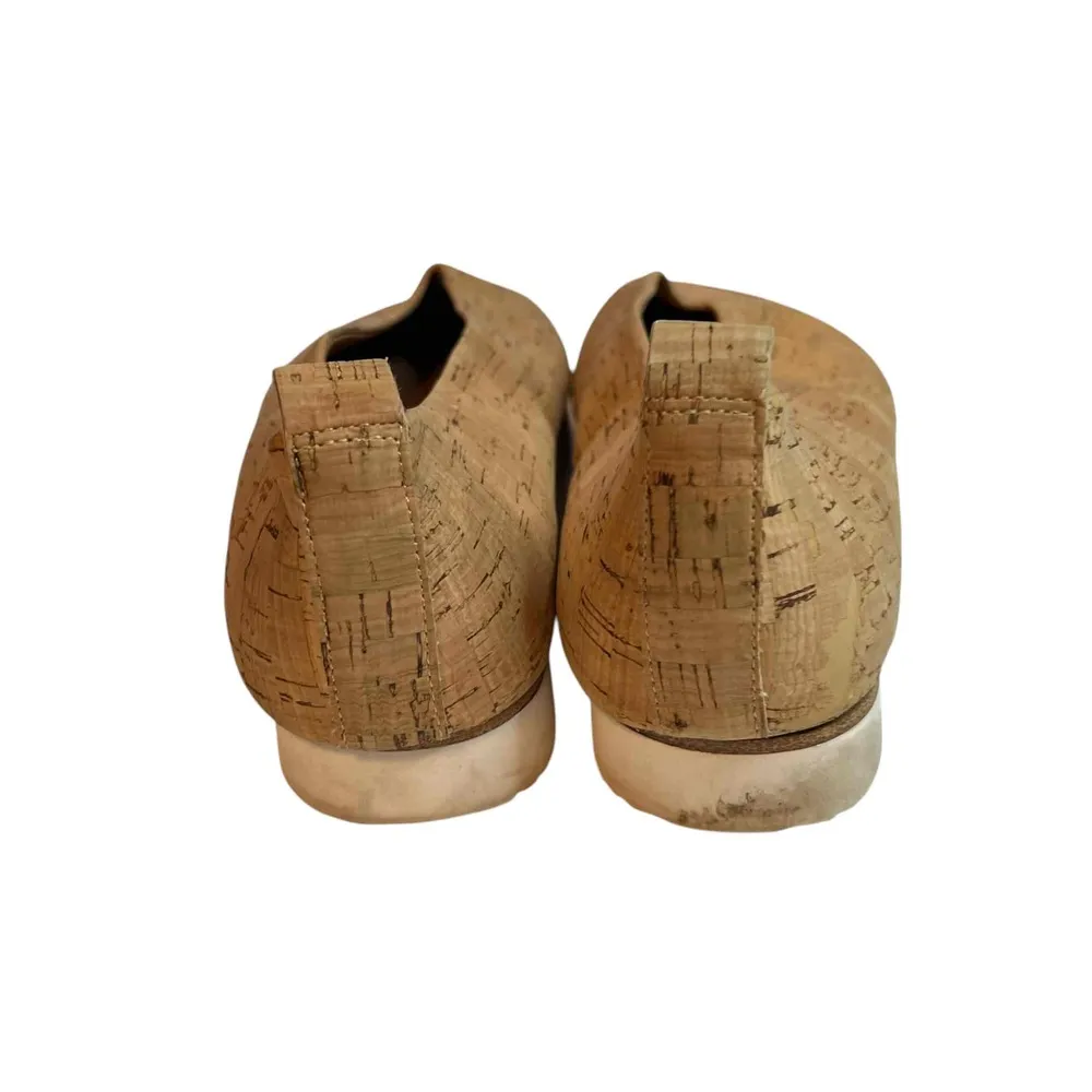 Gentle Souls by Kenneth Cole Brown Cork Slip On Flats Demi Womens Size 10 - Image 6