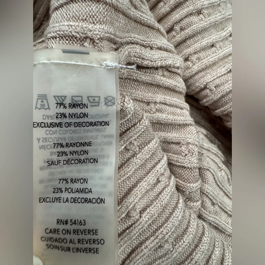 Tommy Hilfiger Textured Sweater Dress XL - Image 6