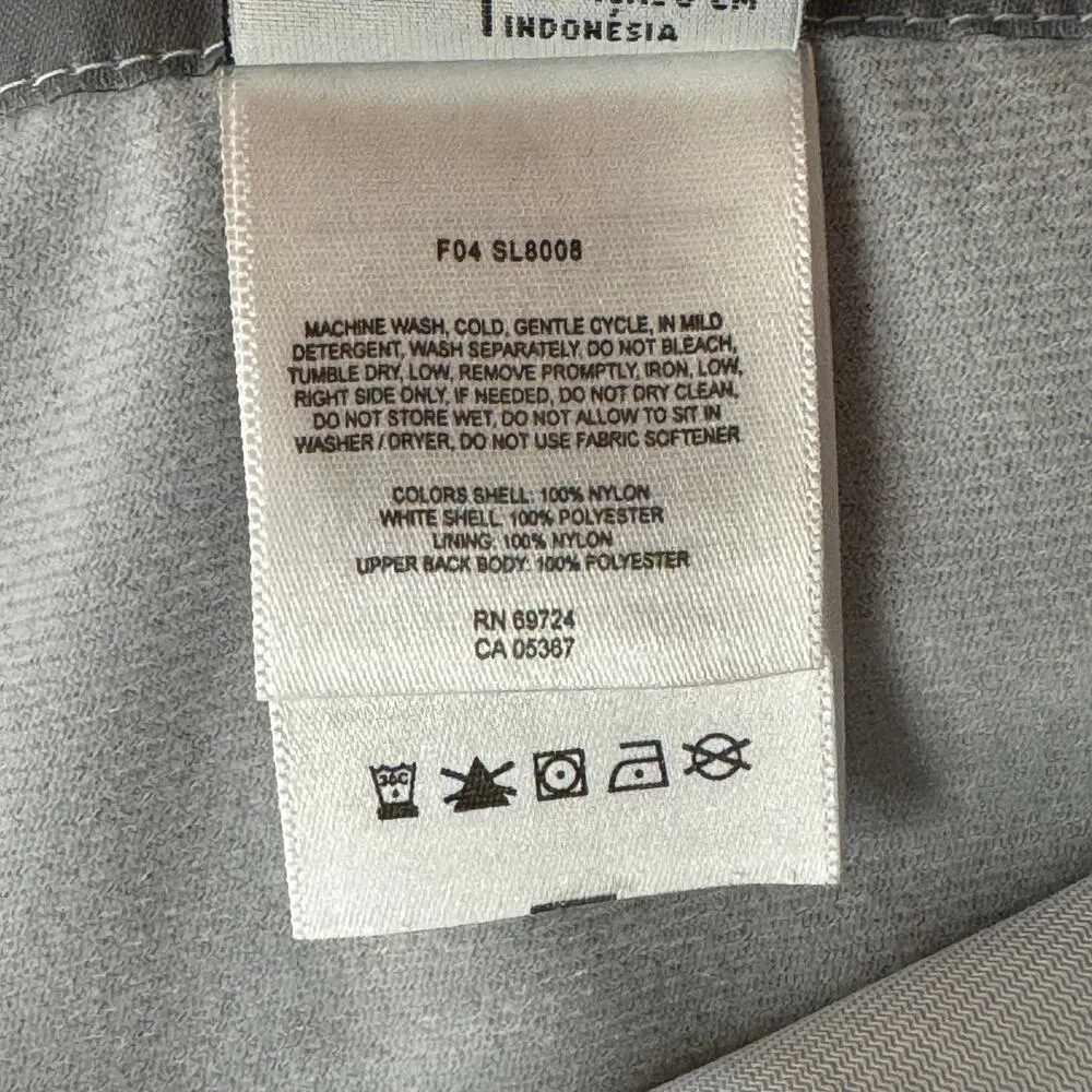 Columbia Women’s Small Vertex Ski Pants Snowboard Gaiters Zip-Fly Pockets Gray - Image 10