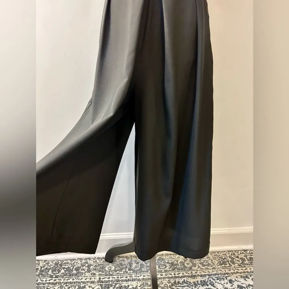 Karlie Strapless Wide Leg Cropped Jumpsuit - Image 3