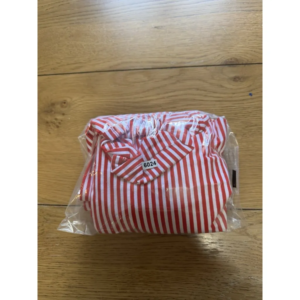 Woman Within Shirt Size 4X ‎ Scoop Neck-Embroidered 34/36 Striped Career Beach - Image 8