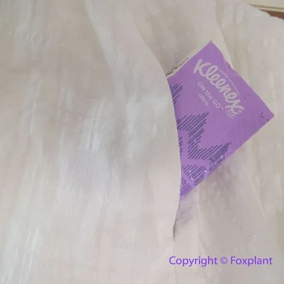 New! Madewell Sophia Midi‎ Dress in Seersucker Check, size M - Image 16