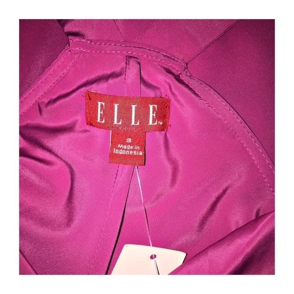 NWT Elle Hot Pink Dressy Tank Top Size S - Image 6