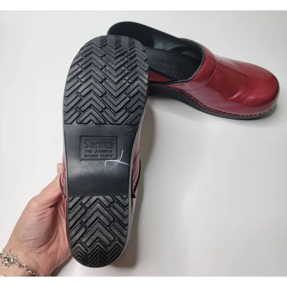 Sanita Women's Professional Patent Slip - Image 7