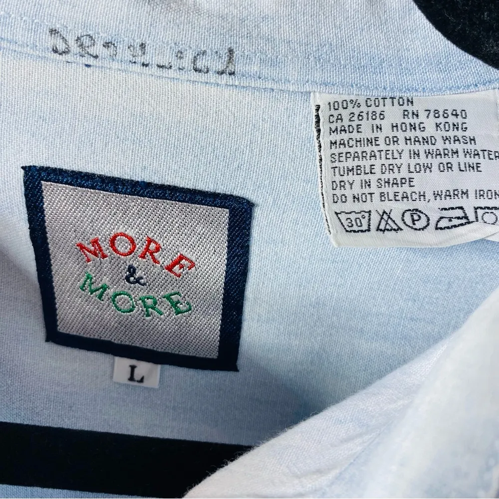 Noahs Ark Denim Shirt Size L - Image 5