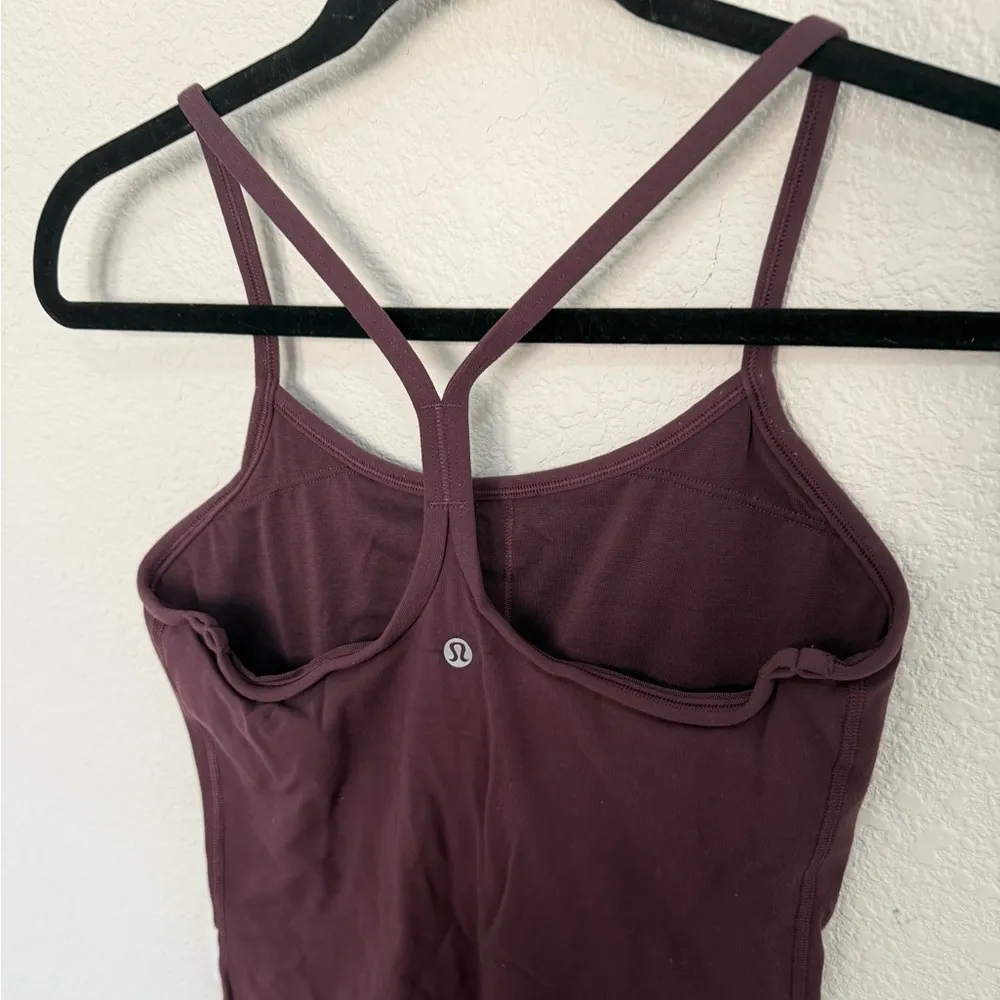 Lululemon Power Y Tank *Luon Light Arctic Plum Mauve Size 6 - Image 5