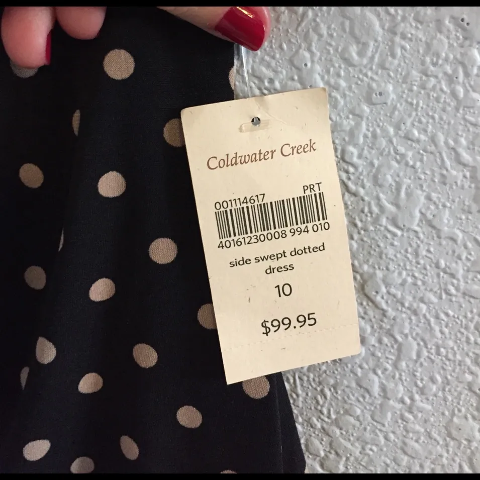 Coldwater Creek polka dot dress - Image 7