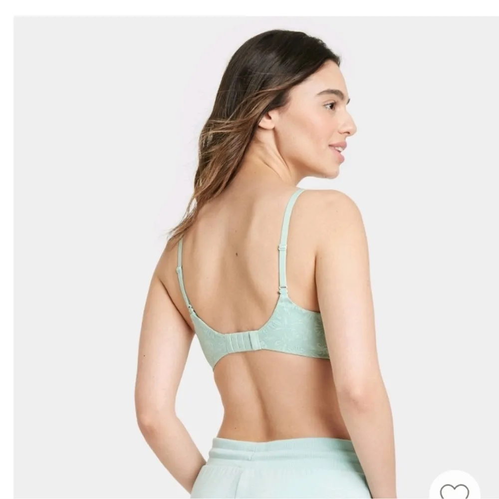 NWT Women's Nursing lightly lined full coverage Lace T - Image 2