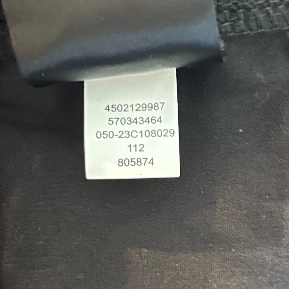 Chicos Woman’s Black Fringe Puff Sleeve V Neck Tiered Midi Dress Size 8 - Image 7