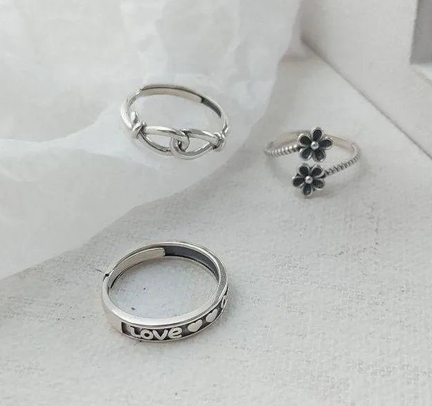 love ring silver - Image 4