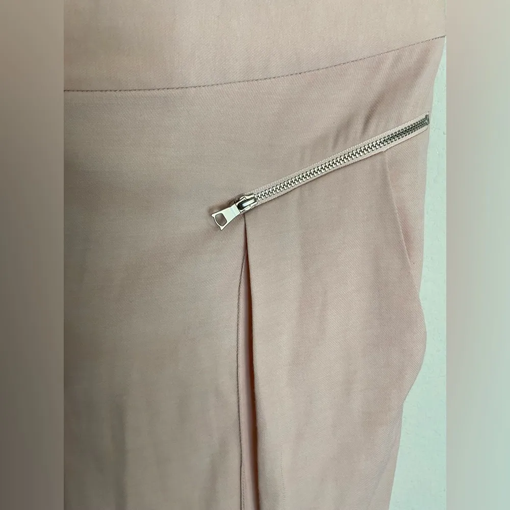 Rebecca Taylor pastel pink pleated suiting pants size 6 - Image 4