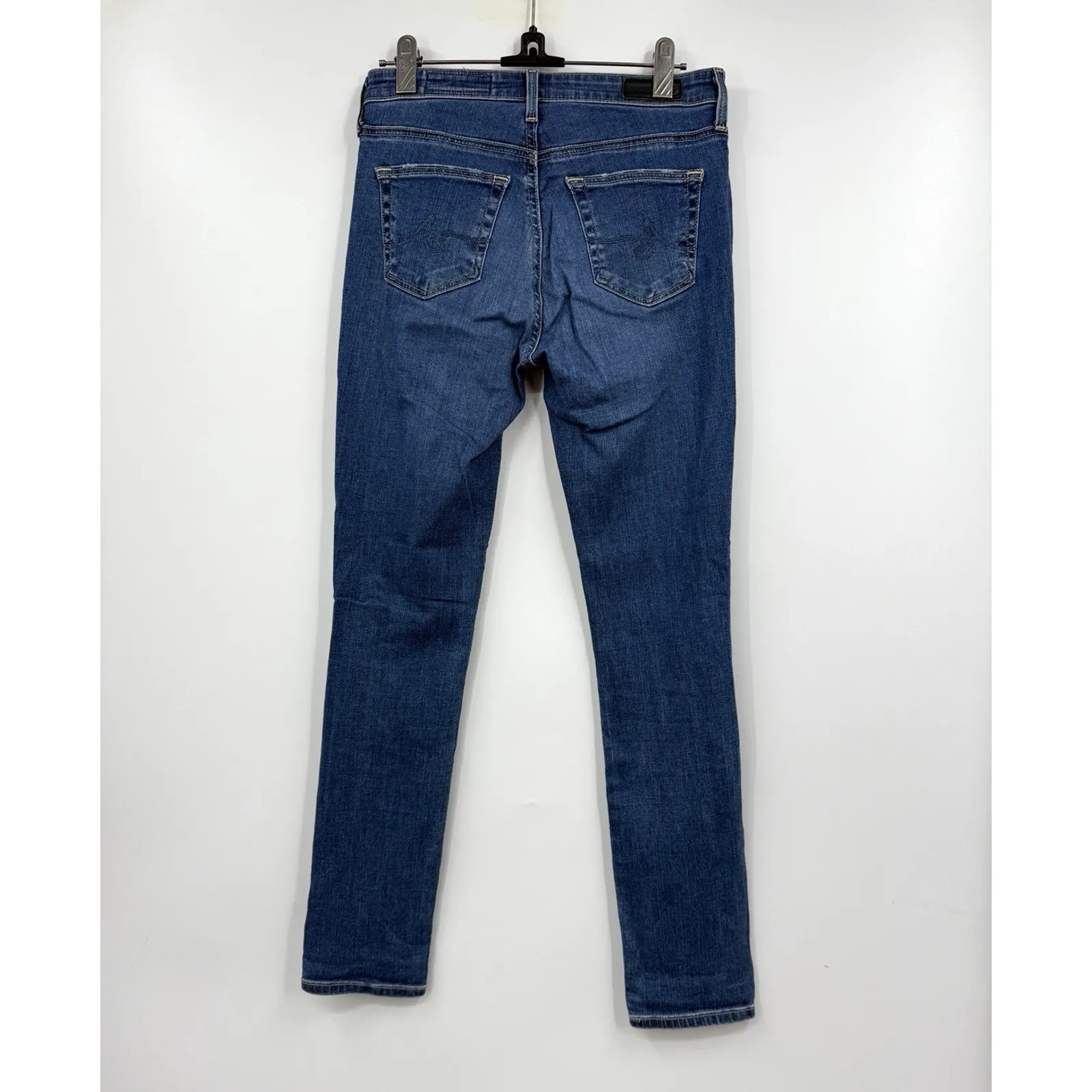 AG Anthropologie Jeans The Stevie High-Rise Ankle‎ Petite Size 25 Medium Wash - Image 5
