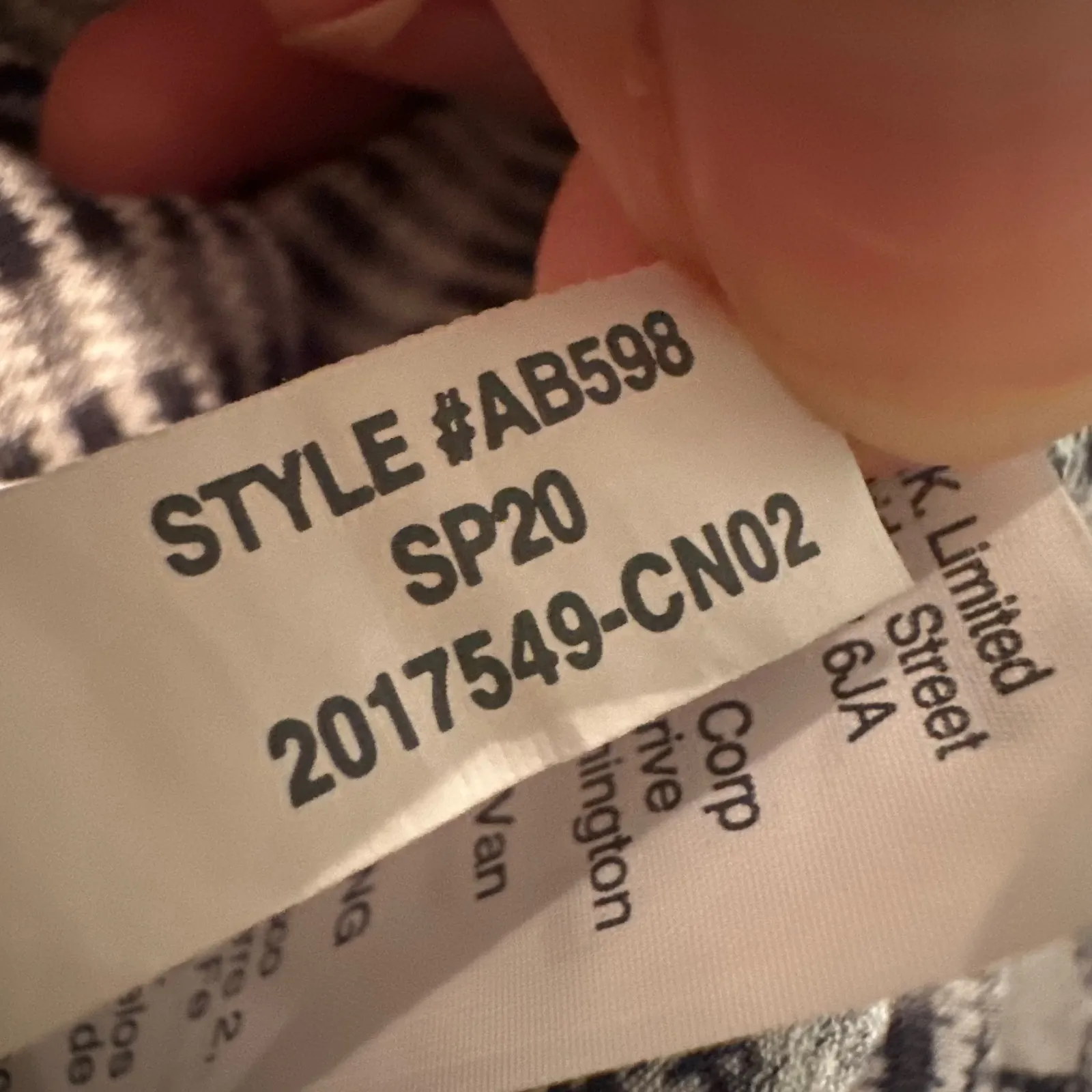 J.Crew Ruffle Neck Classic Popover Shirt Stripes Womens Large Navy Career Casual - Image 6