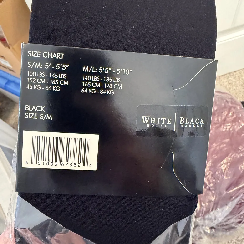 White House Black Market opaque tights with control top - Image 5