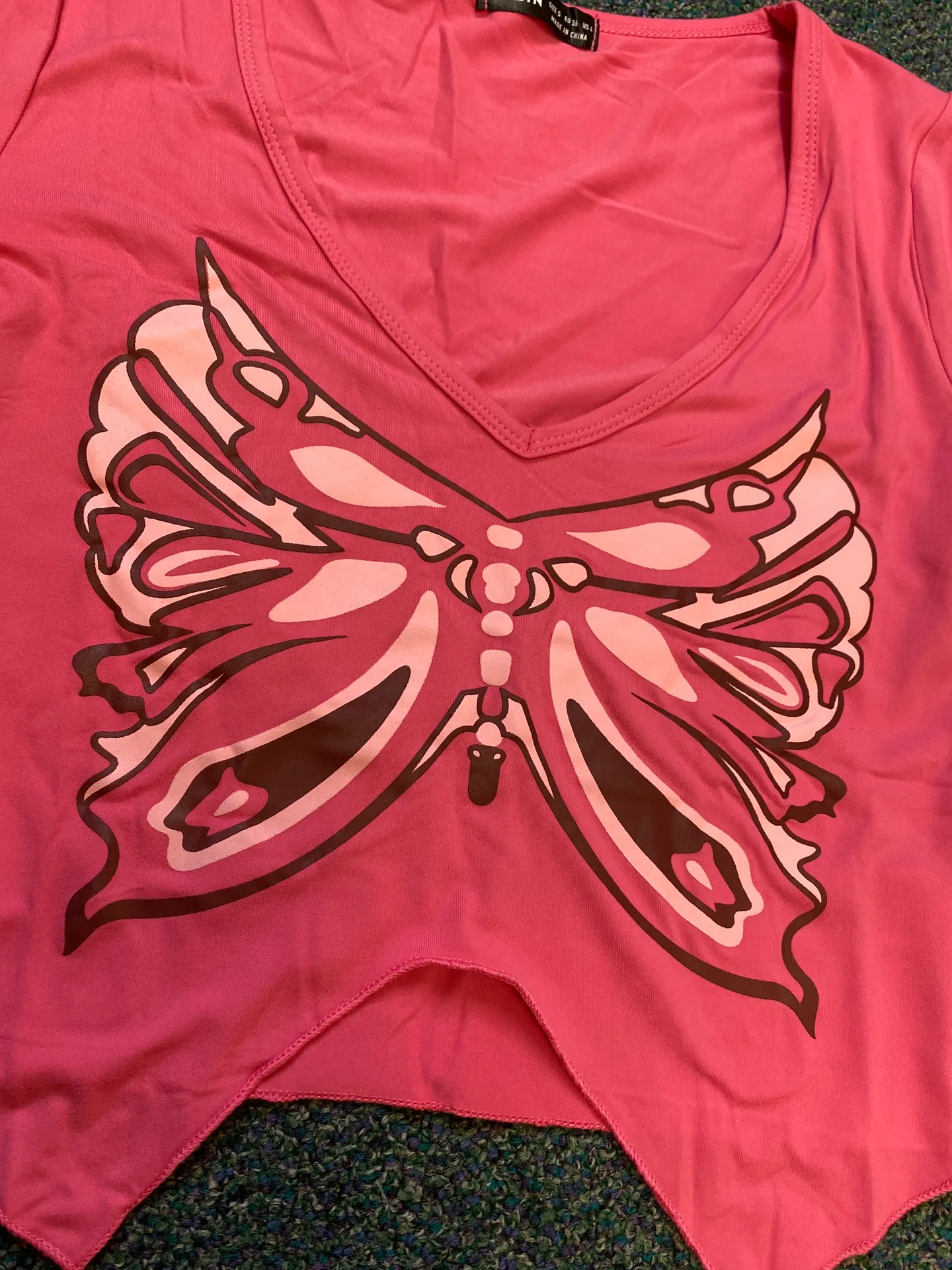 Butterfly Long Sleeve Shirt Top - Image 3