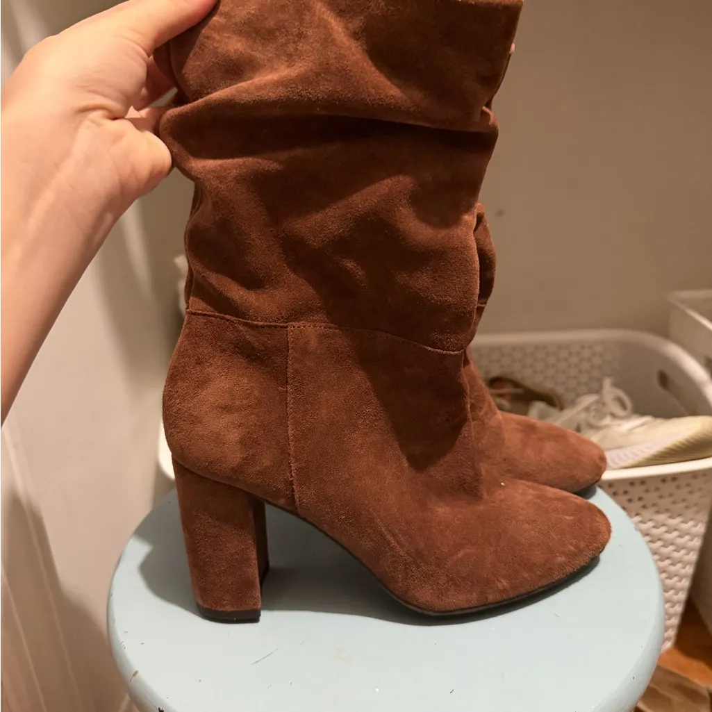 Chinese laundry Brown Suede slouchy Boots - Image 6