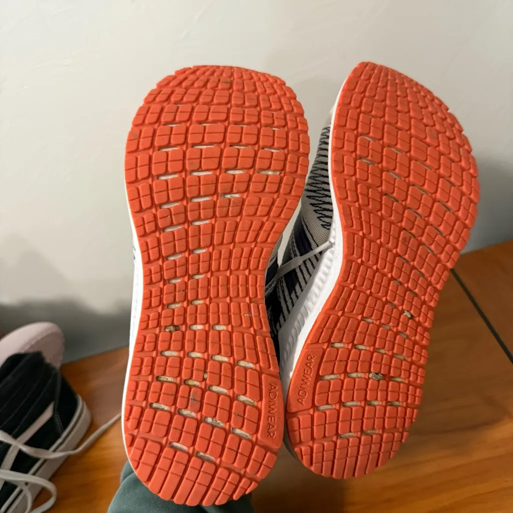 adidas‎ Boost Solar Blaze Running Shoes F34547 Cream White Navy Running W8.5 - Image 8