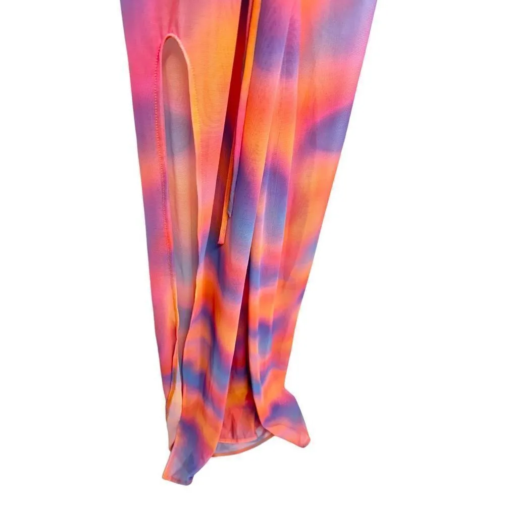 Peixoto Mystic Mellow Arya Dress Beach Cover Up Sleeveless Size Medium NEW Orange - Image 4