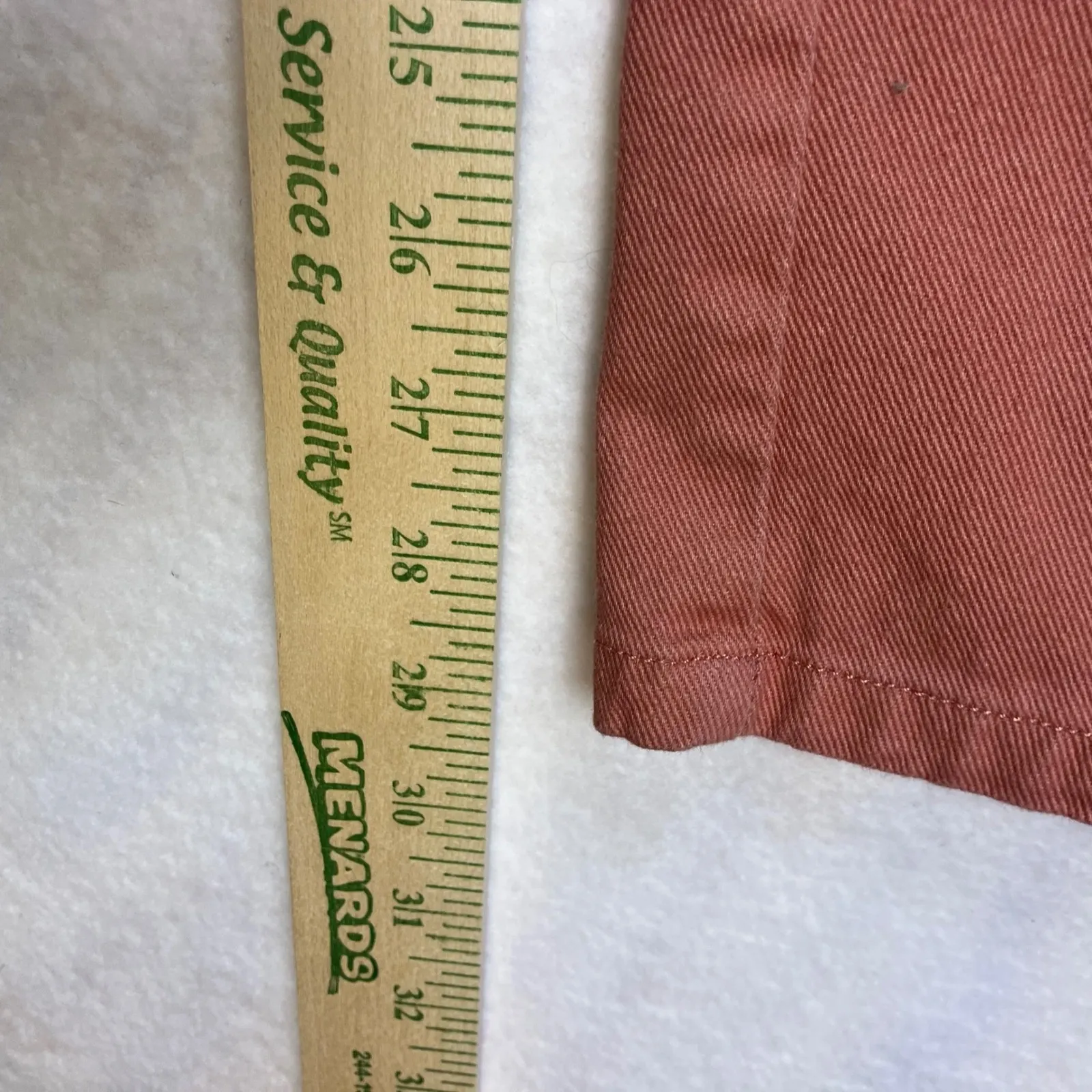 Originality Women's Pink Cargo Pants Size Small Straight Leg Cotton High‎ Rise - Image 11