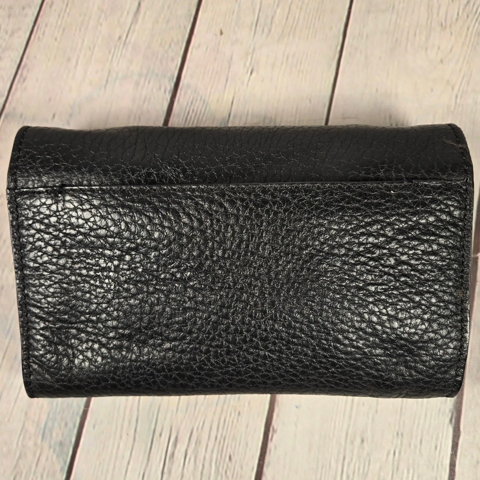 Kate Spade Southport Avenue Natalie Black Pebbled Leather Clutch Crossbody - Image 3