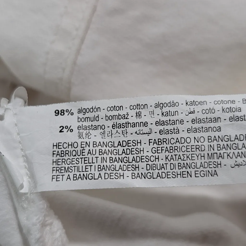 Zara White Mini Dress - Image 7