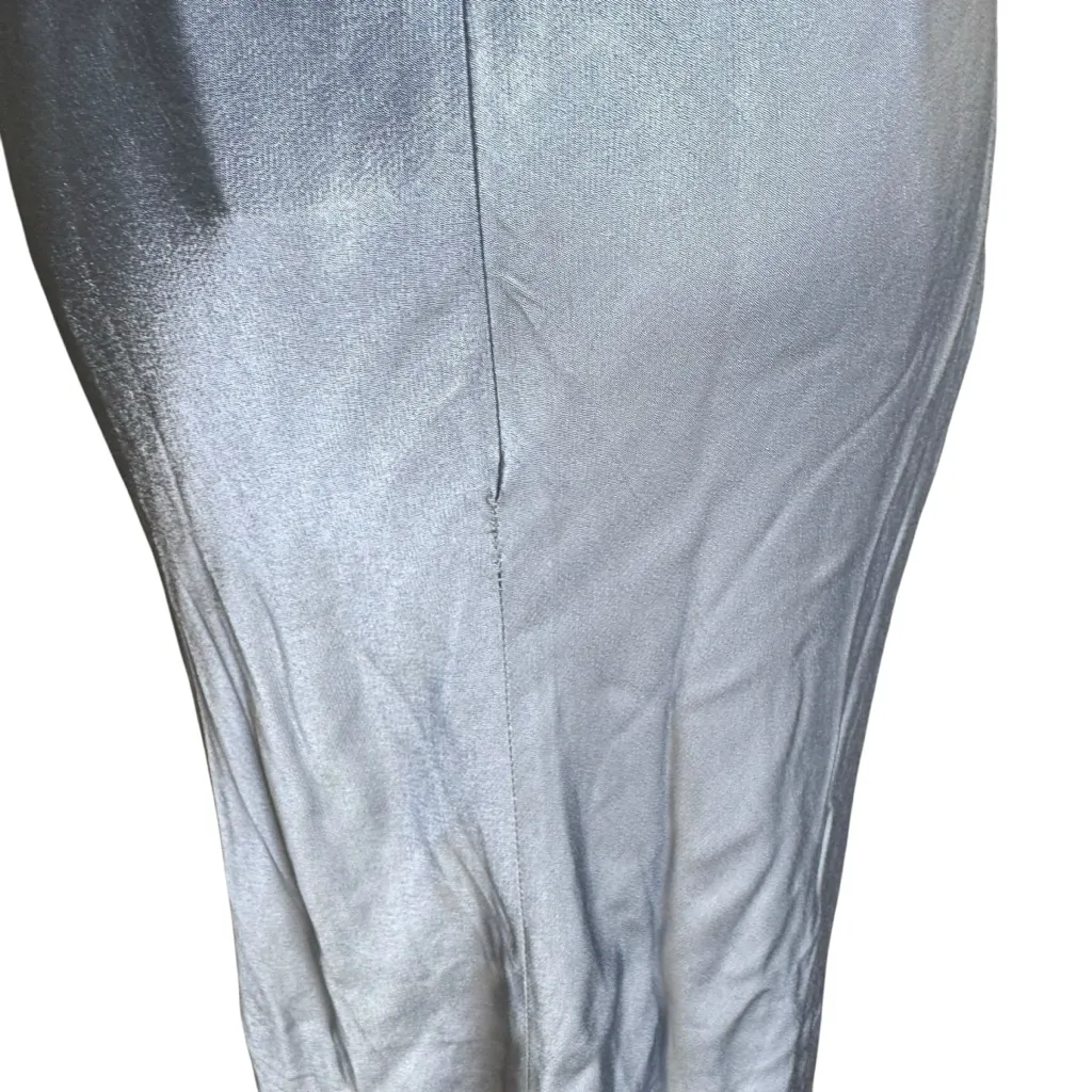 Shona Joy - NWT Shona Joy Angelica Keyhole Lace Midi Dress In Powder Blue Sz 6 - Image 8