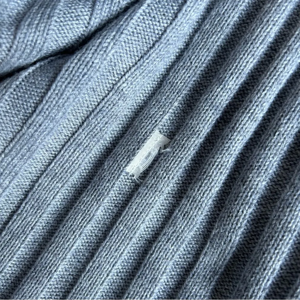 WHBM Gray Hooded Sleeveless Long Cardigan Small - Image 4