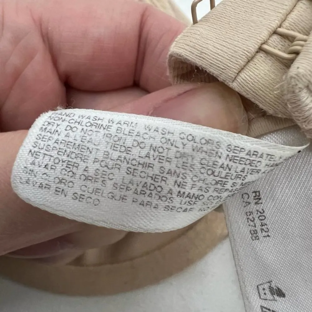 Wacoal nude beige tan underwire basic bra non molded cups size 34C - Image 5