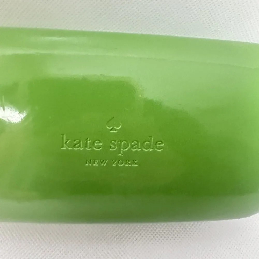 Kate Spade New York Sunglasses / Glasses Hard Clamshell Case in Green - Image 3