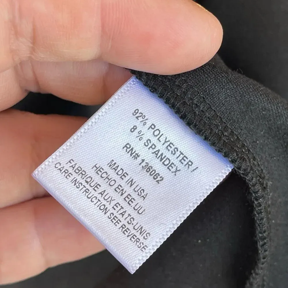 Lavender brown BLACK LEATHER DRESS small - Image 8