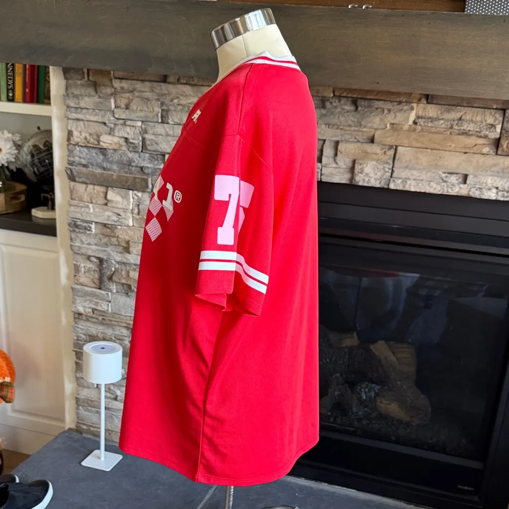 Hybrid Apparel Red Racing Women's Top - Image 8